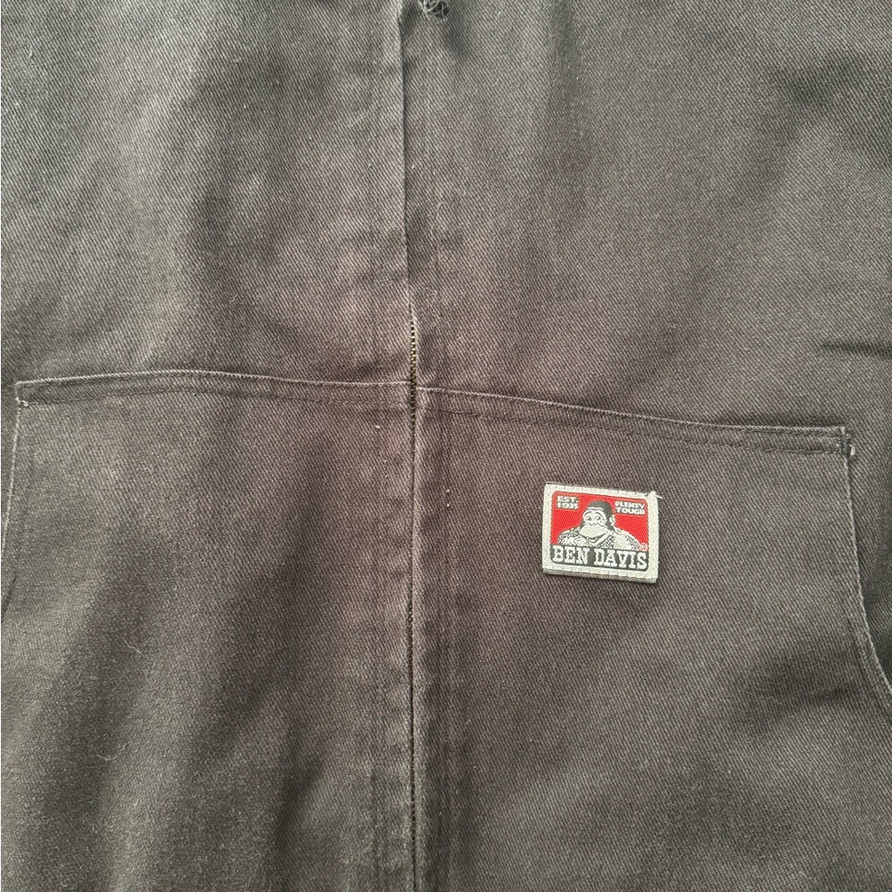 Ben Davis Black Hooded Bomber Jacket - Picture 2 of 4